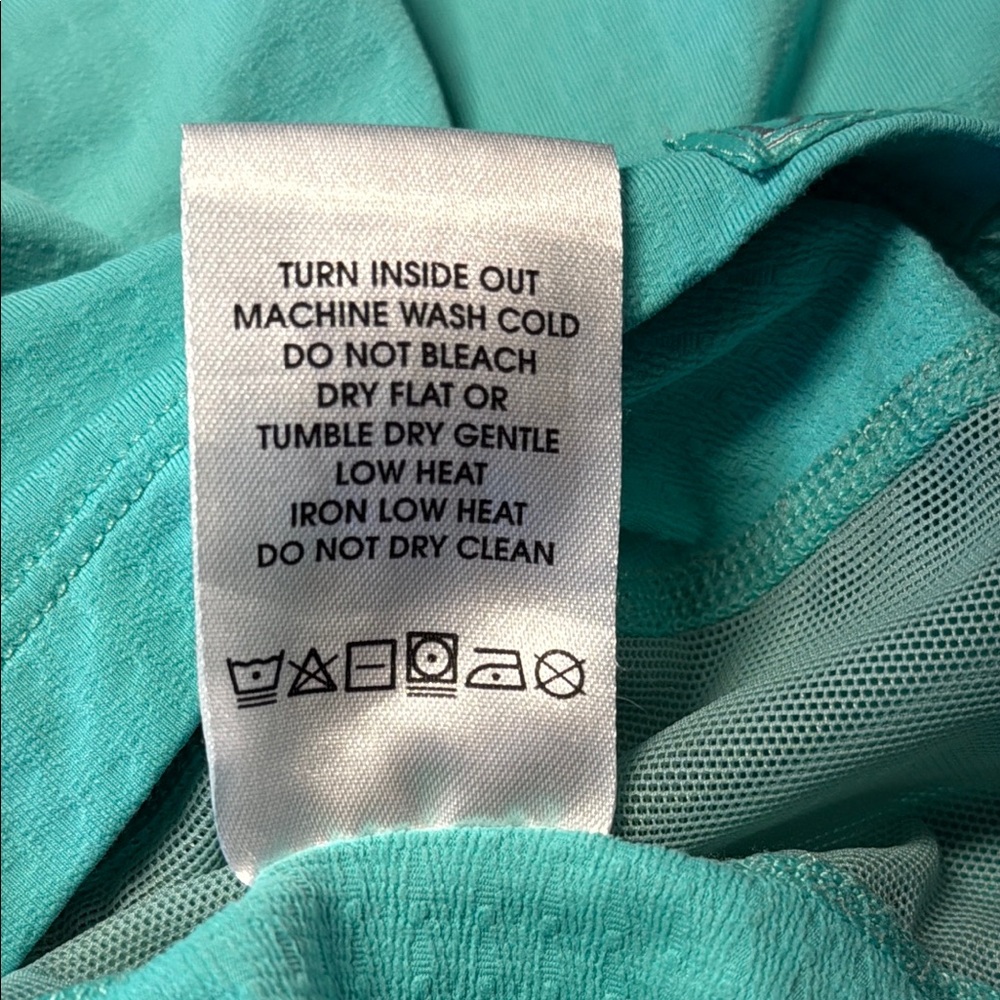 Dover riding sport blue/green sleeveless riding top size XS - Picture 8 of 12